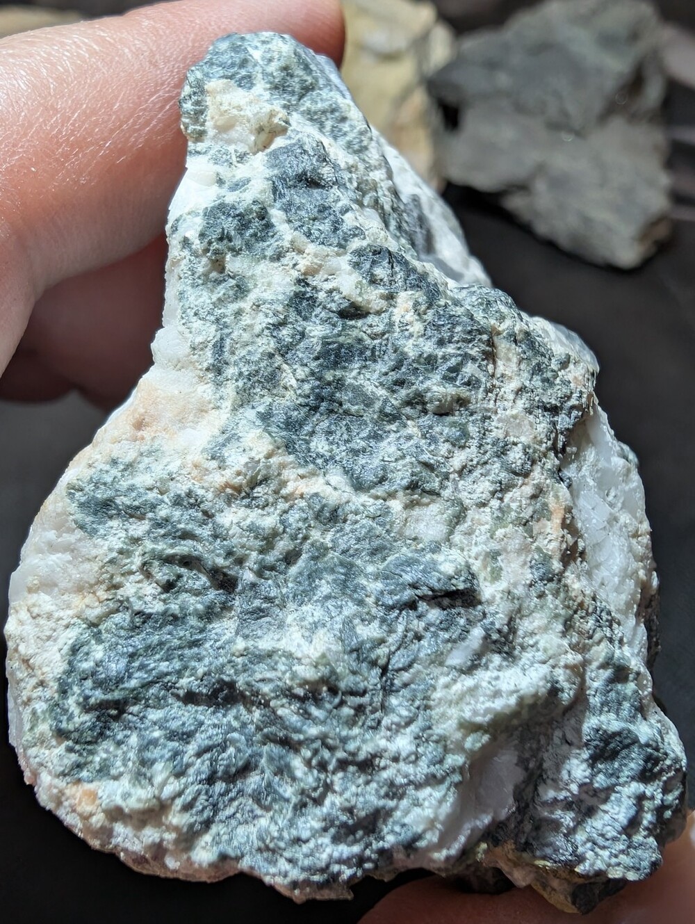 Raw Veined Quartz Calcite Mineral Specimen